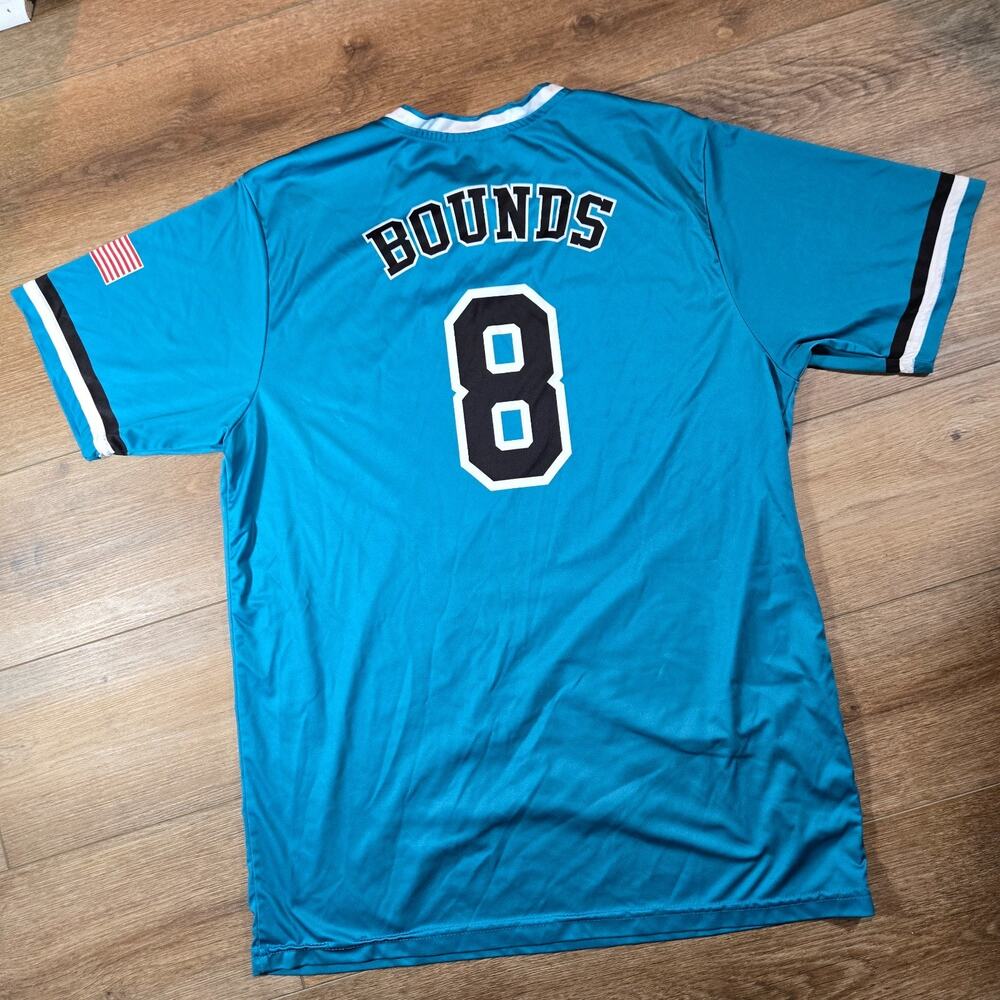 Vintage Miami Florida Marlins #8 MLB Jersey T Shirt Men Large Champro Baseball - Picture 7 of 8